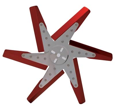 Derale Hi Performance Aluminum Narrow Blade Flex Fans 19418