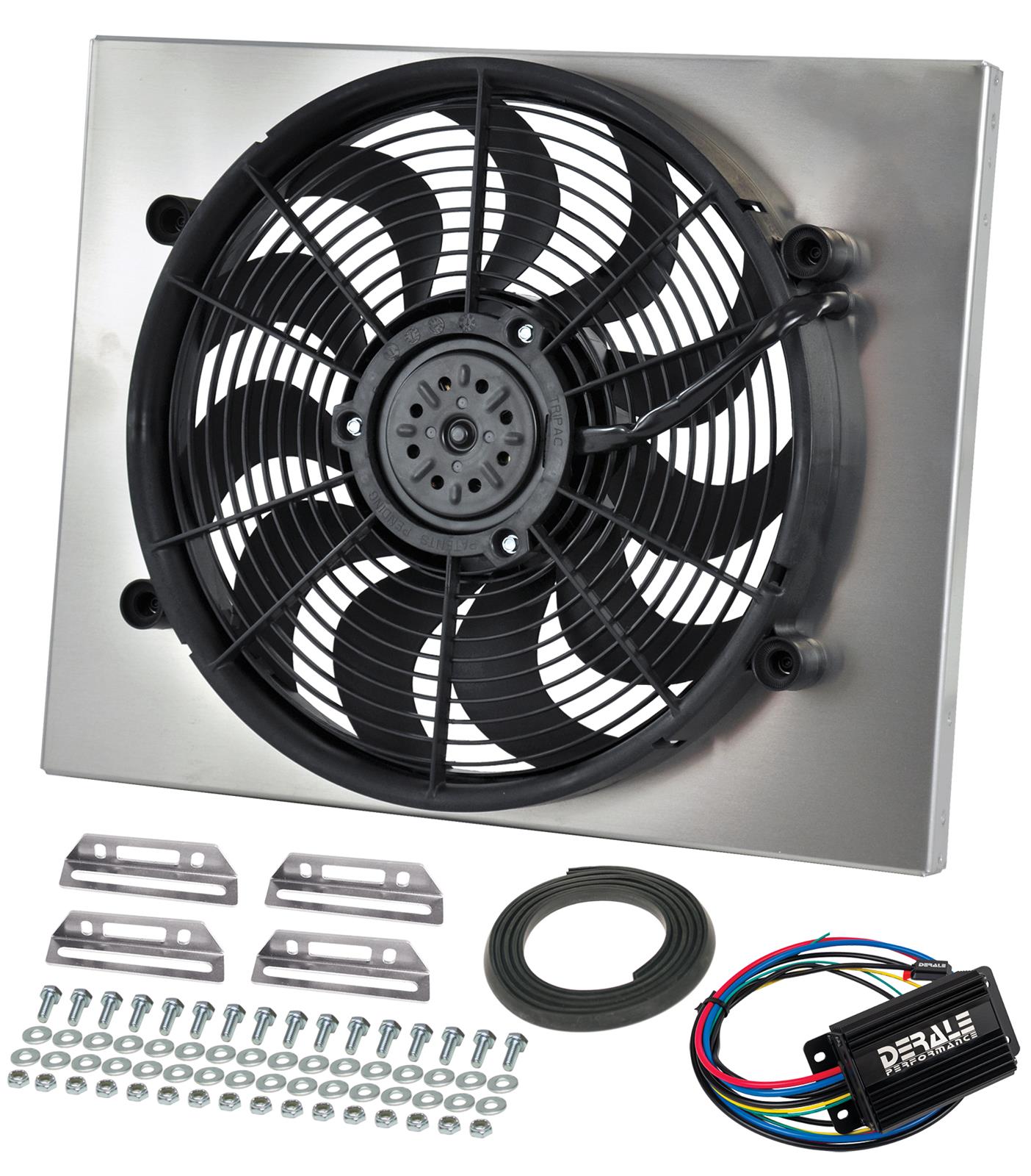 Derale High-Output RAD Fan and Shroud Powerpacks 66821