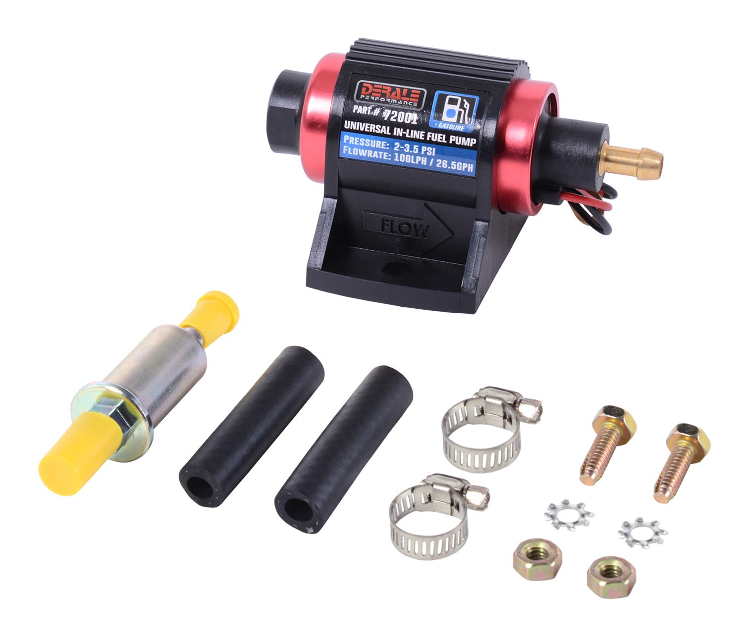 Derale Universal Inline Fuel Pumps 72001