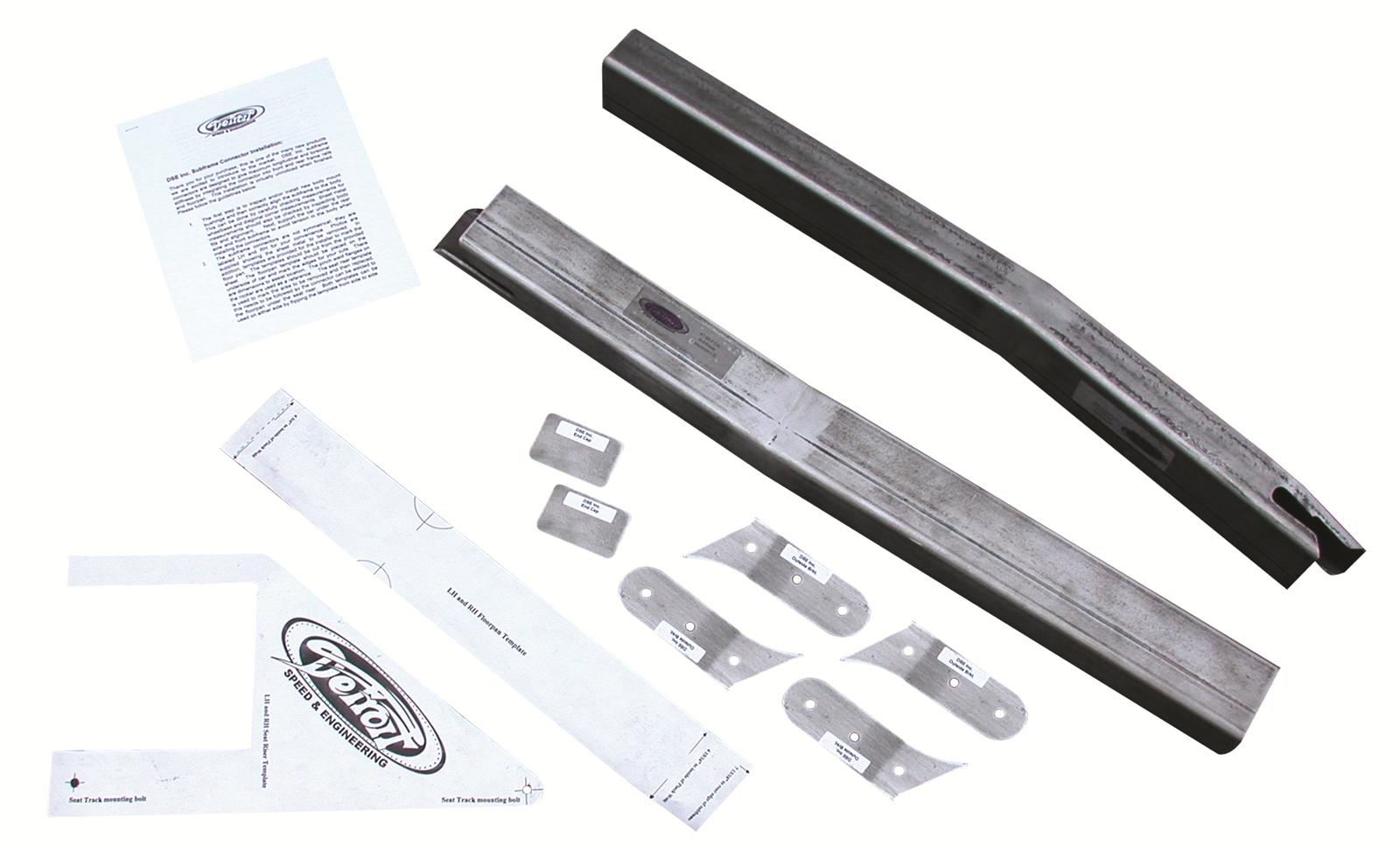 Detroit Speed Weld-On Subframe Connectors 010101DS