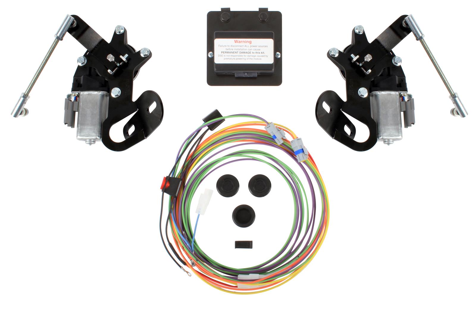 Detroit Speed Electric RS Headlight Door Kits 122004