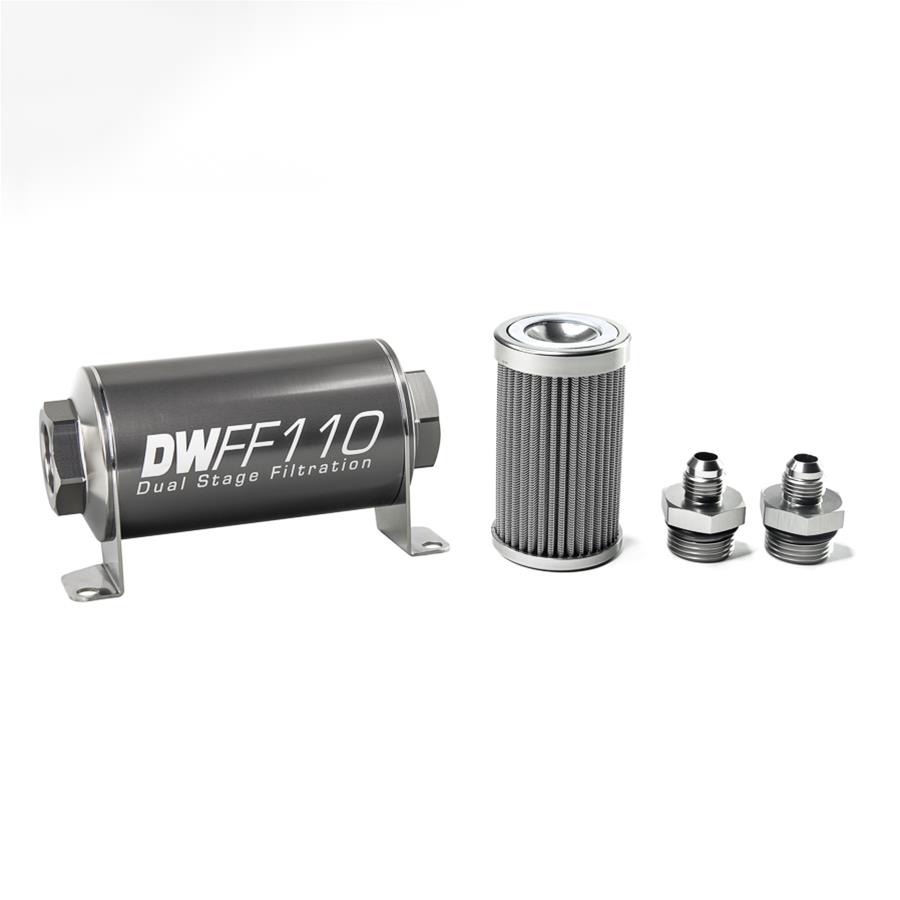 DeatschWerks Inline Fuel Filters 8-03-110-100K-6
