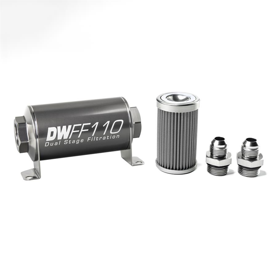 DeatschWerks Inline Fuel Filters 8-03-110-100K-8