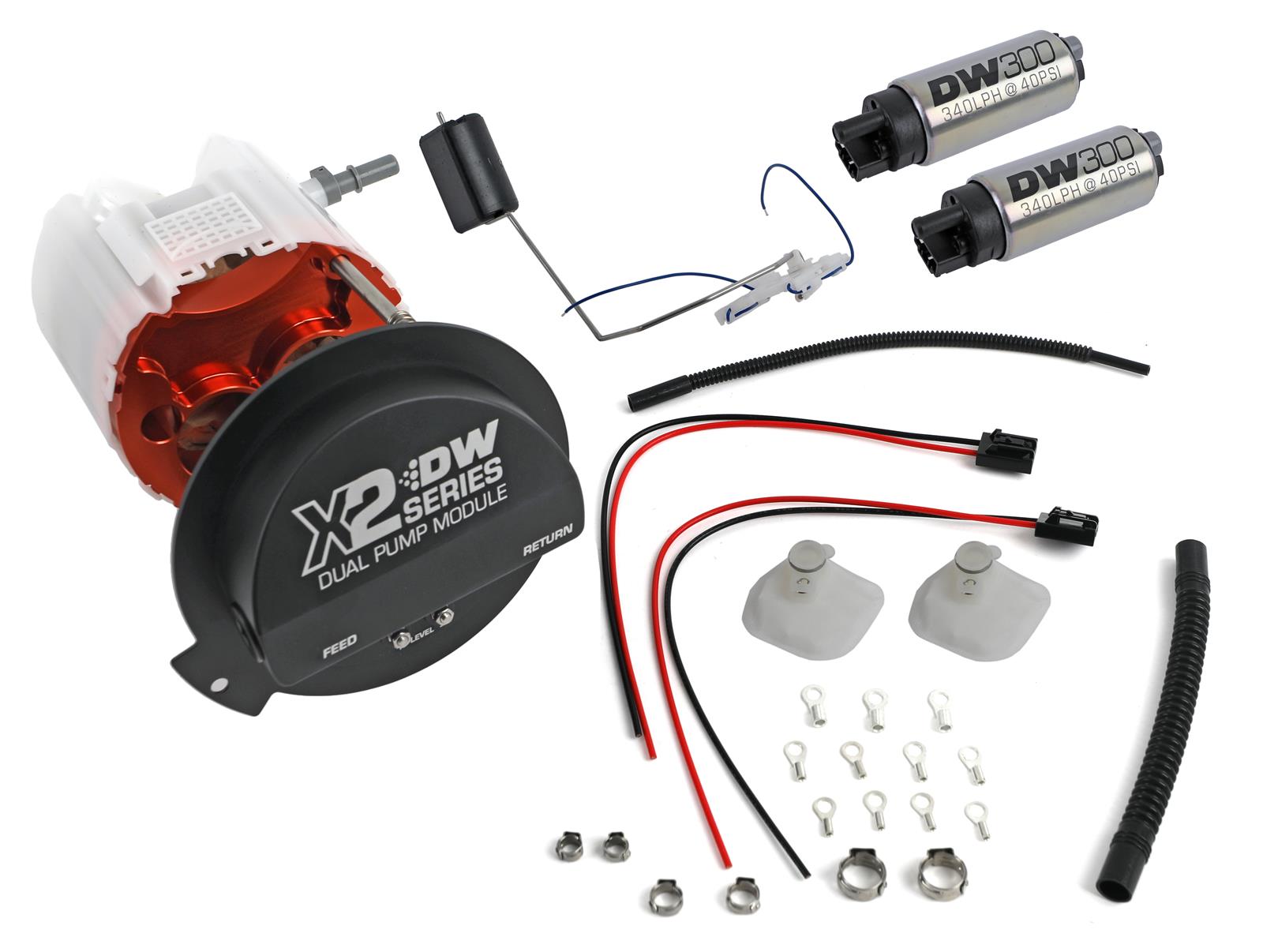 DeatschWerks DW300 X2 Series Fuel Pump Modules 9-301-7002