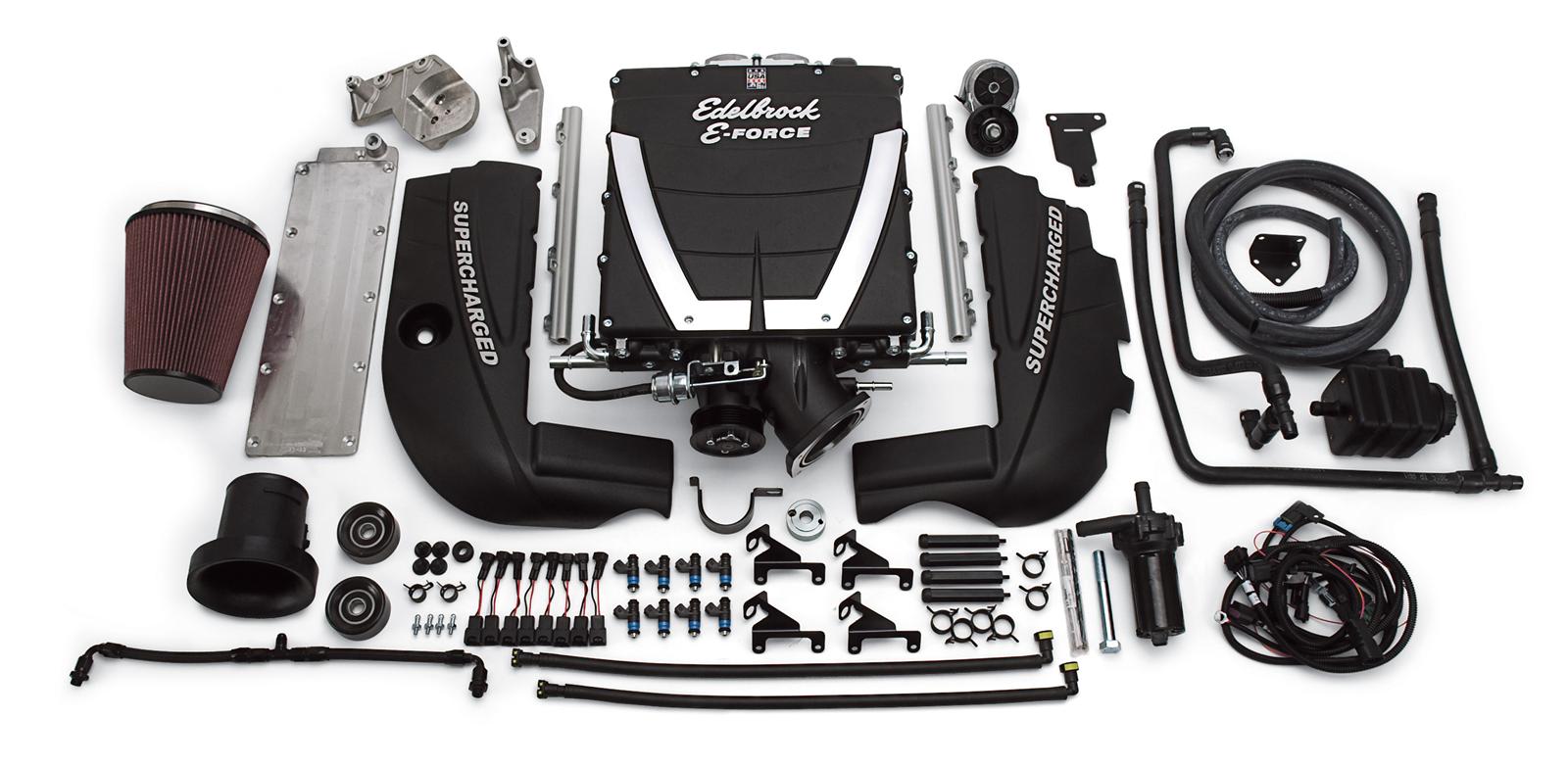 Edelbrock E-Force Universal Supercharger Systems for Engine Swaps 15420