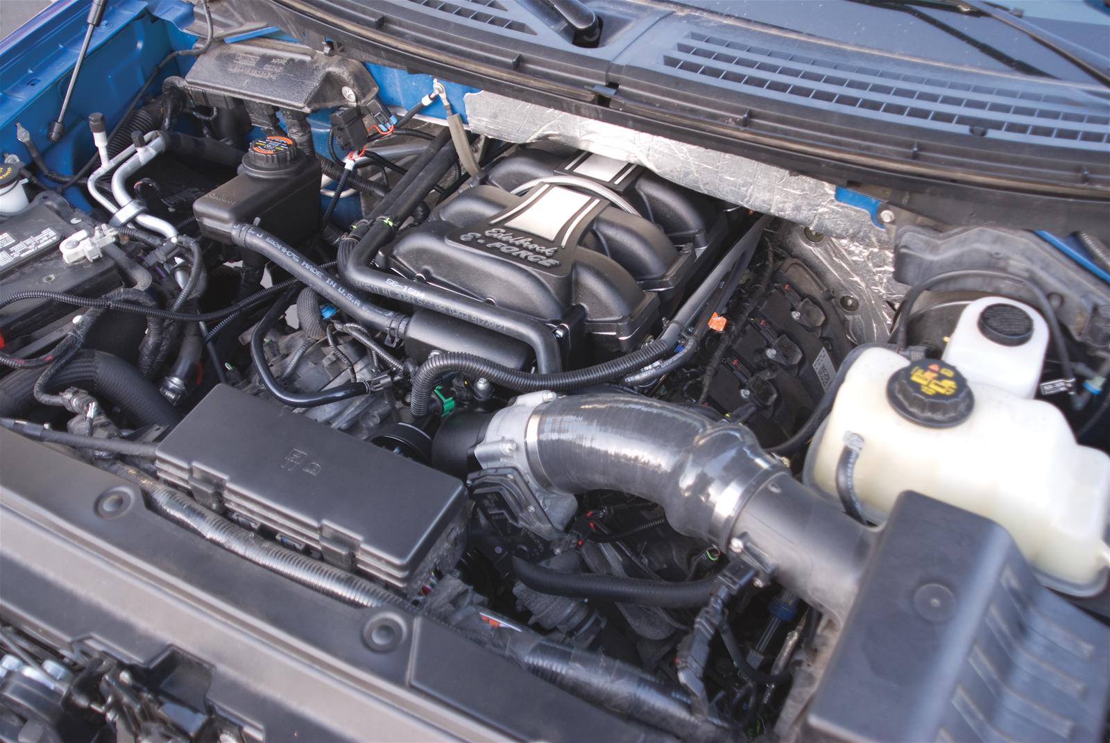 Edelbrock E-Force Ford F-150 Stage 1 Street Legal Supercharger Kits 1584