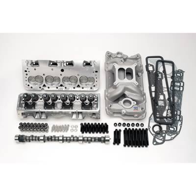 Edelbrock Total Power Package 410 HP Small Block Chevy Top-End Engine Kits 2098