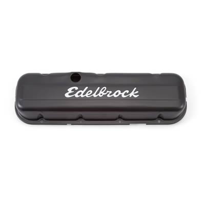 Edelbrock Signature Series Black Valve Covers 4483