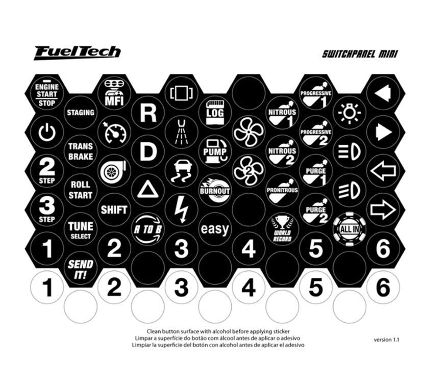 FuelTech SwitchPanel Mini 5022100301
