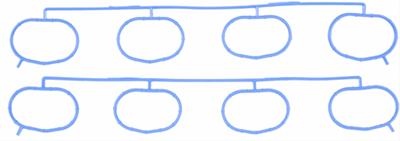 Fel-Pro Intake Manifold Gaskets MS 96672