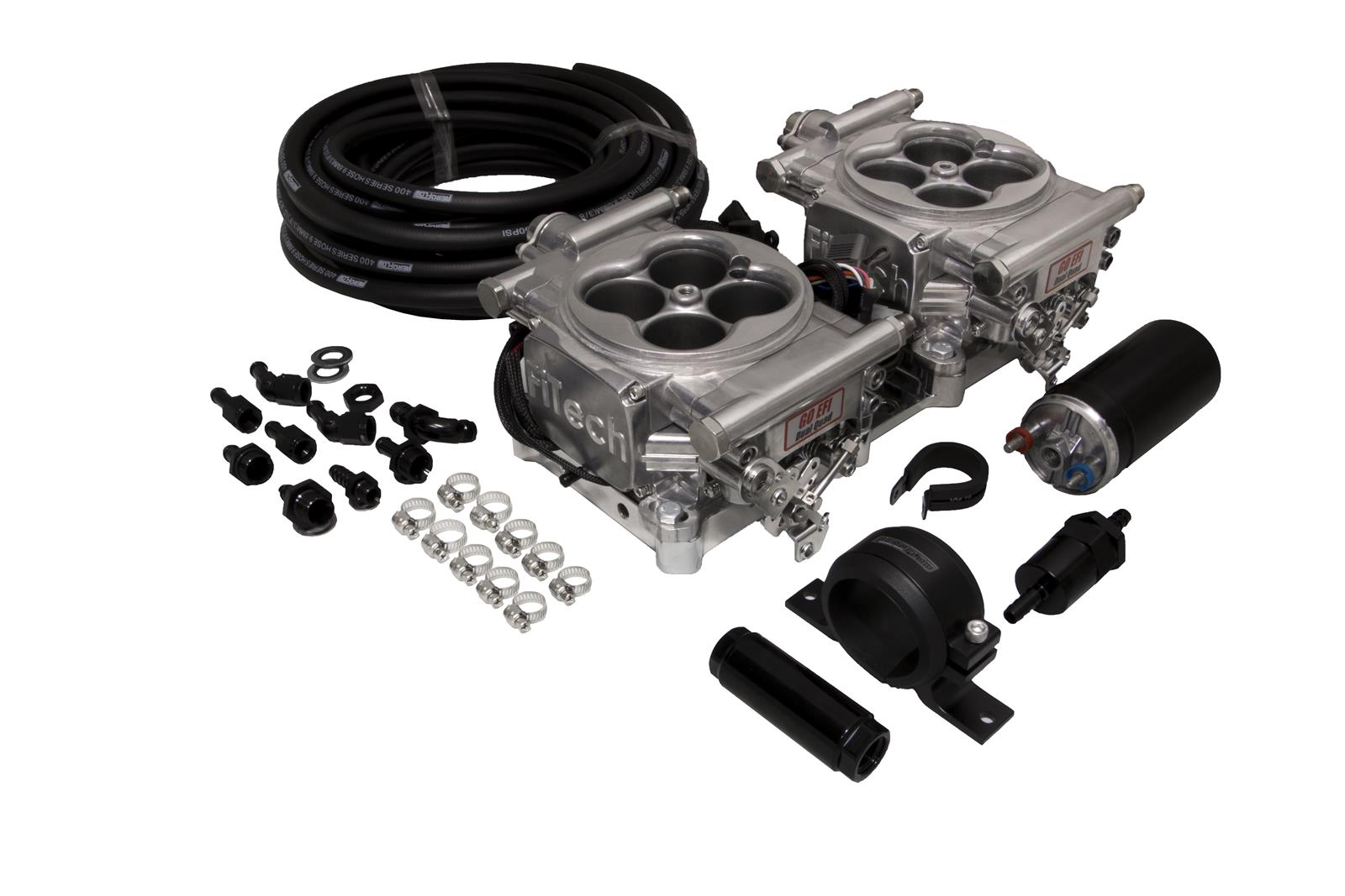 FiTech Go EFI 2x4 625 HP System Fuel Injection Master Kits 31061