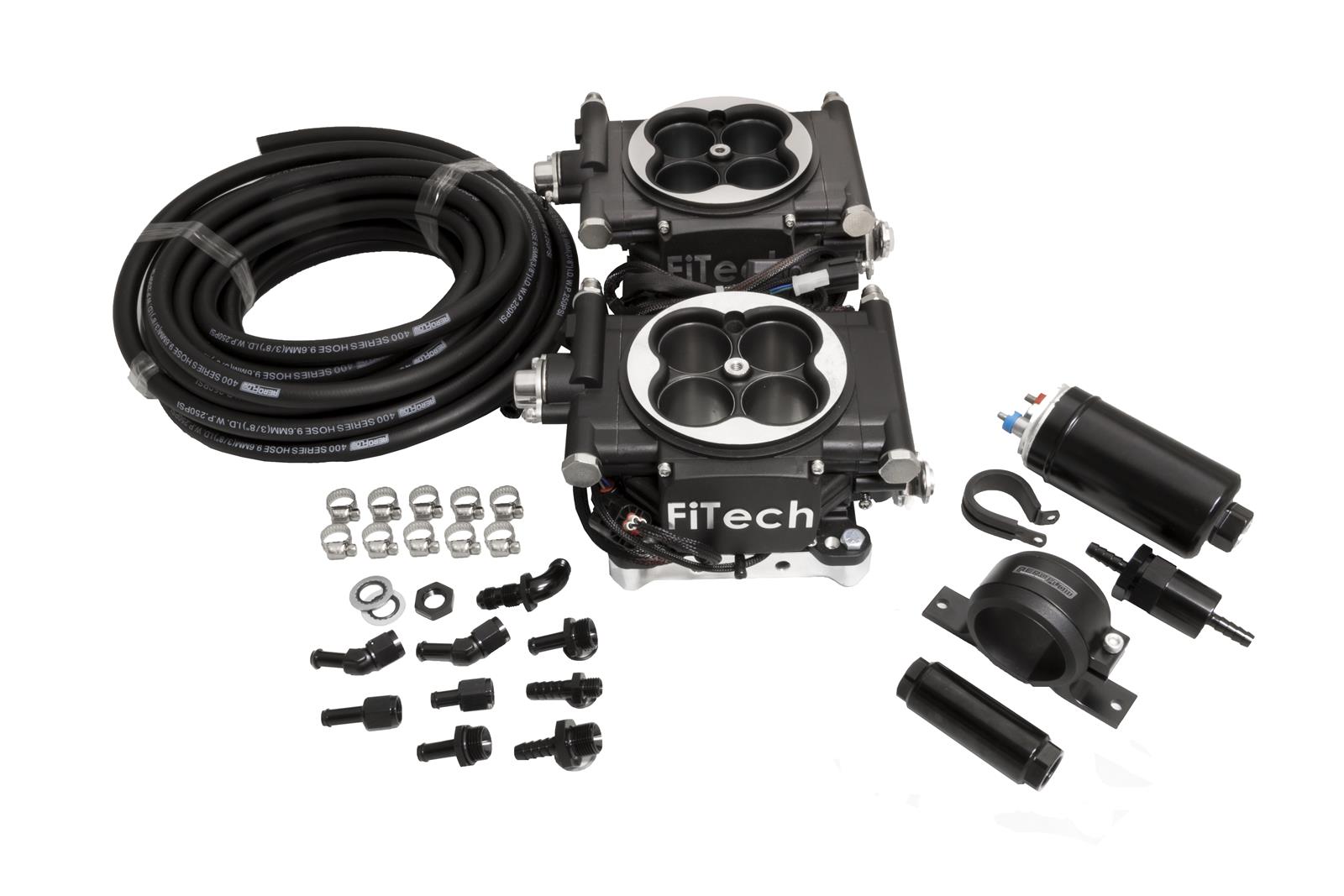 FiTech Go EFI 2x4 625 HP System Fuel Injection Master Kits 31062