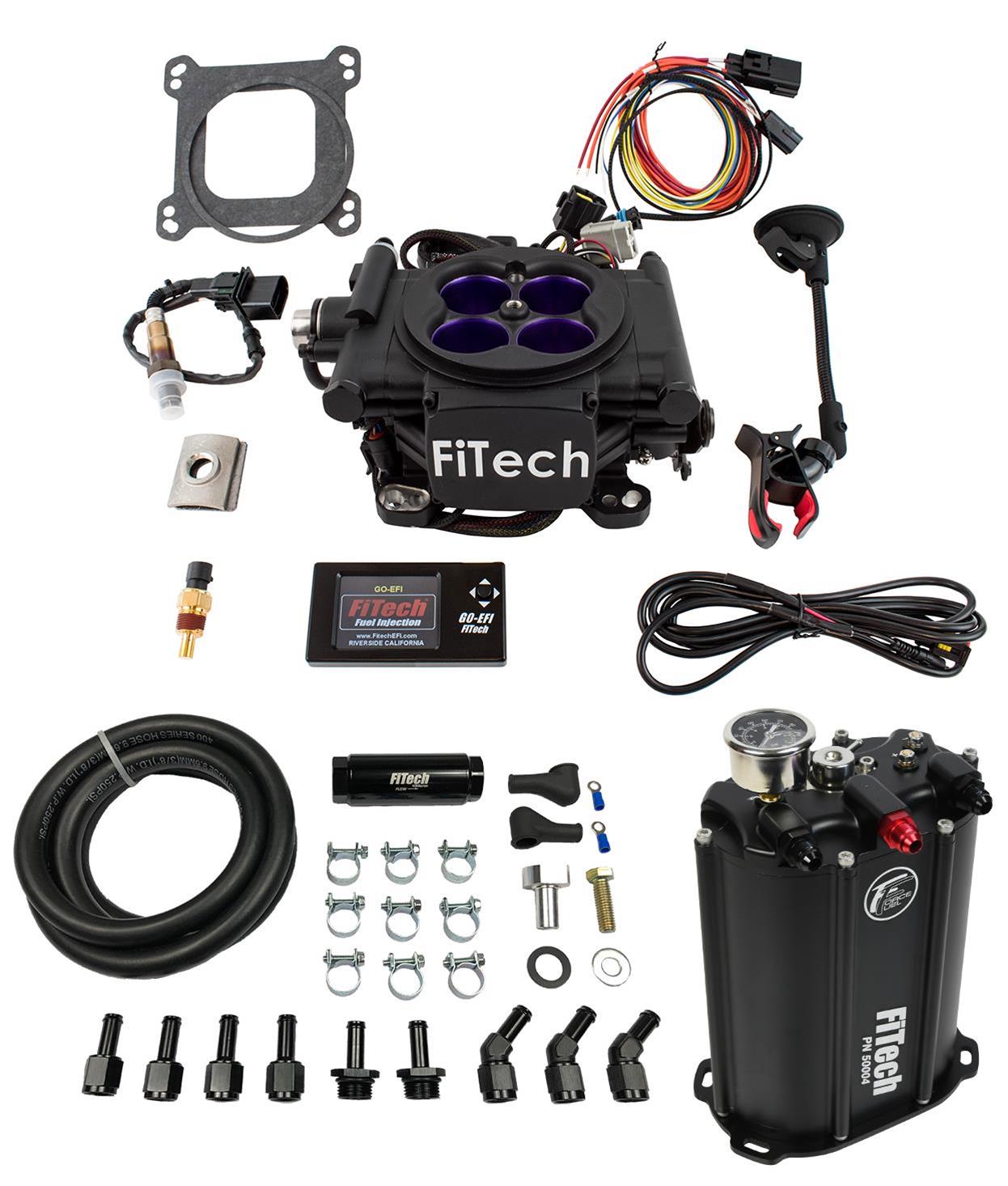 FiTech MeanStreet EFI 800 HP Fuel Injection Systems with Force Fuel Systems 35208