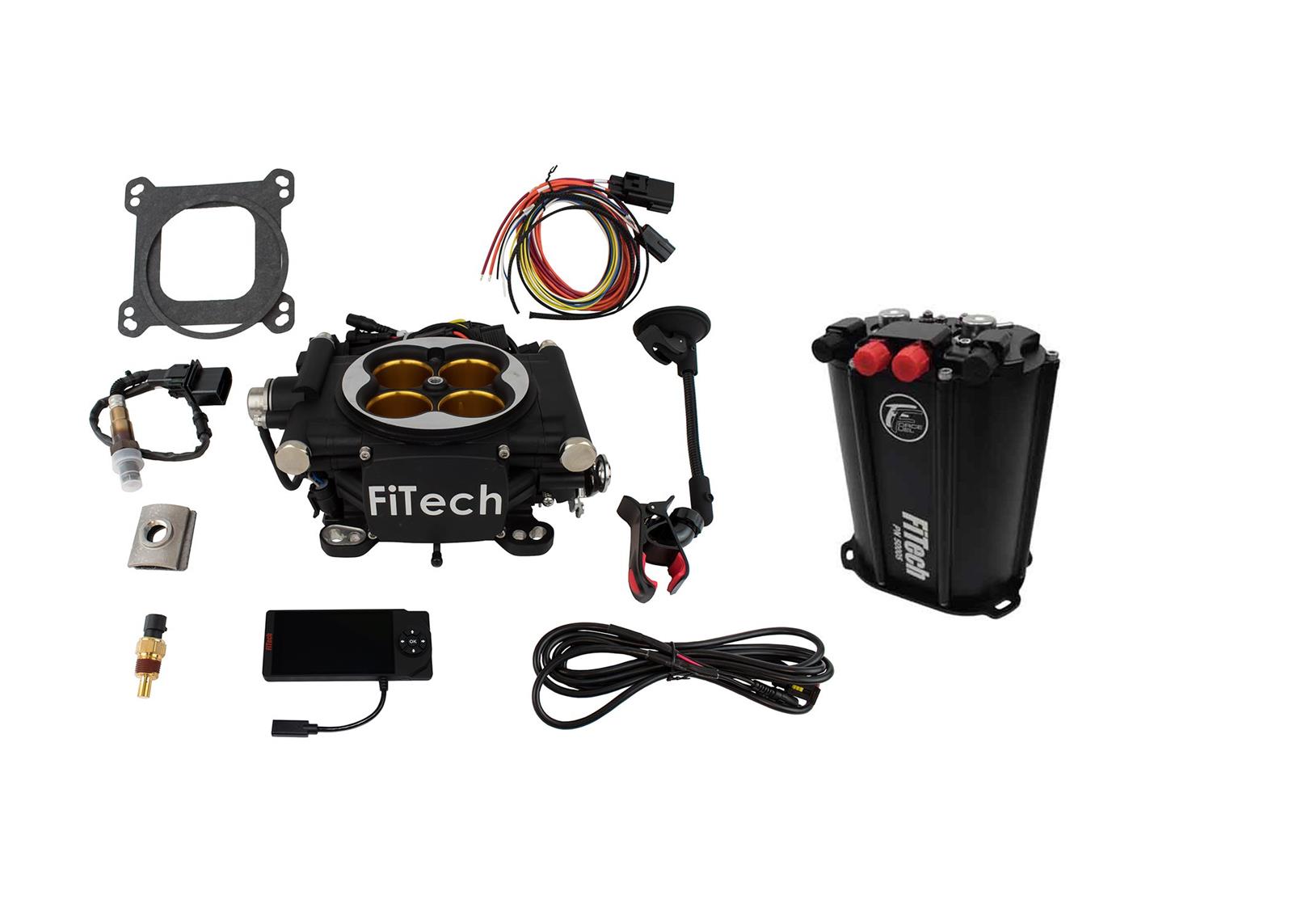 FiTech Go EFI 8 1200 HP Fuel Injection Systems with Force Fuel System 35412