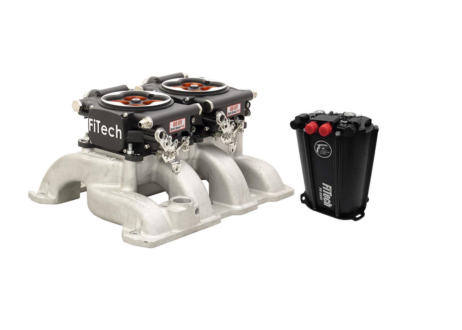 FiTech Go EFI 2x4 PA 1200 HP System Force Fuel Injection Master Kits 35464