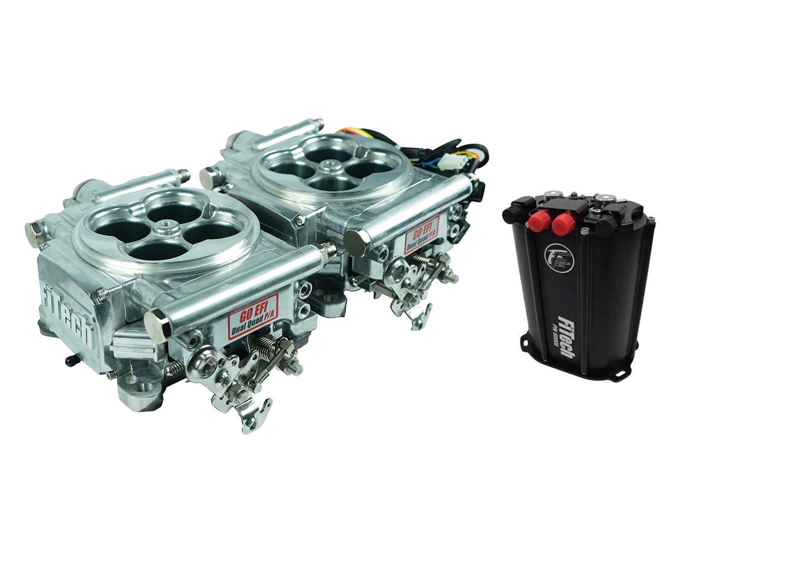 FiTech Go EFI 2x4 PA 1200 HP System Force Fuel Injection Master Kits 35465