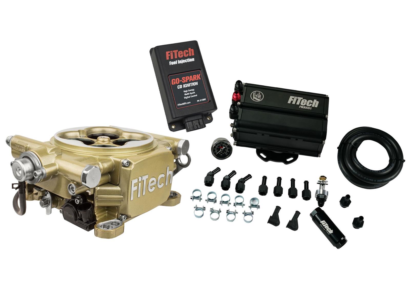 FiTech Easy Street 600 HP EFI System Force Fuel Injection Master Kits 35505