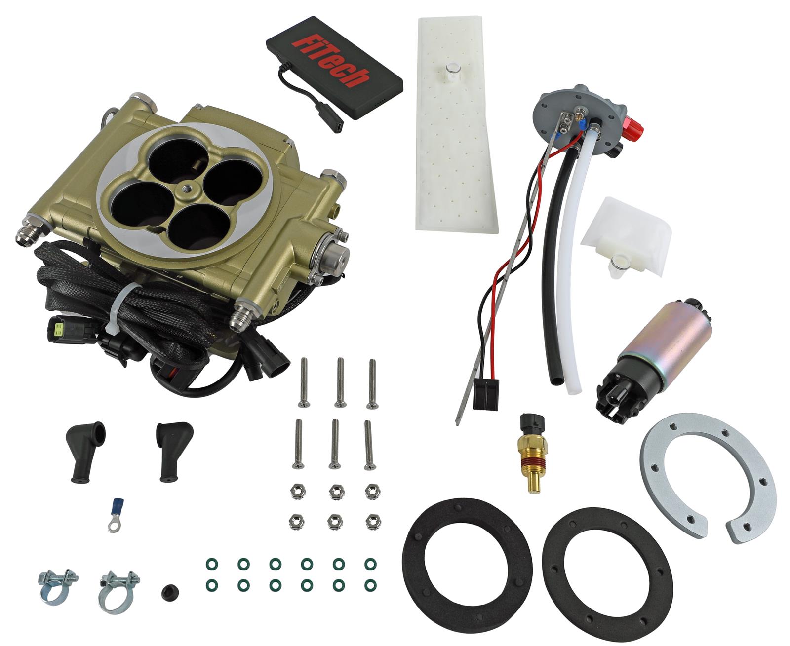 FiTech Easy Street 600 HP EFI System Fuel Injection Master Kits 36105
