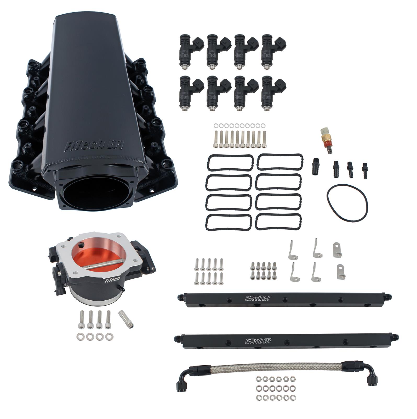 FiTech Ultimate LS Loaded Intake Manifold Kits 70075