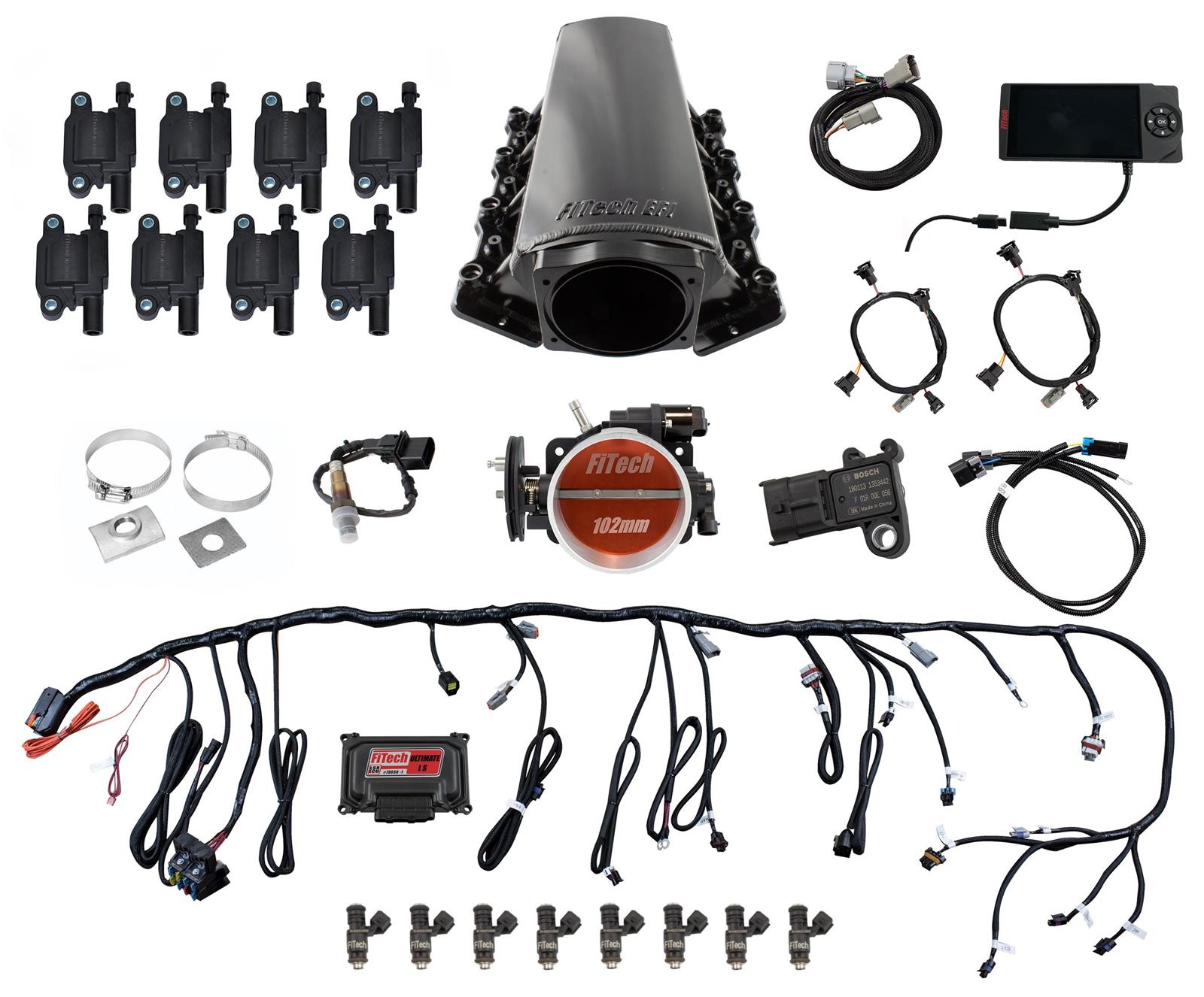 FiTech Ultimate LS EFI 750 HP Fuel Injection Systems 78004