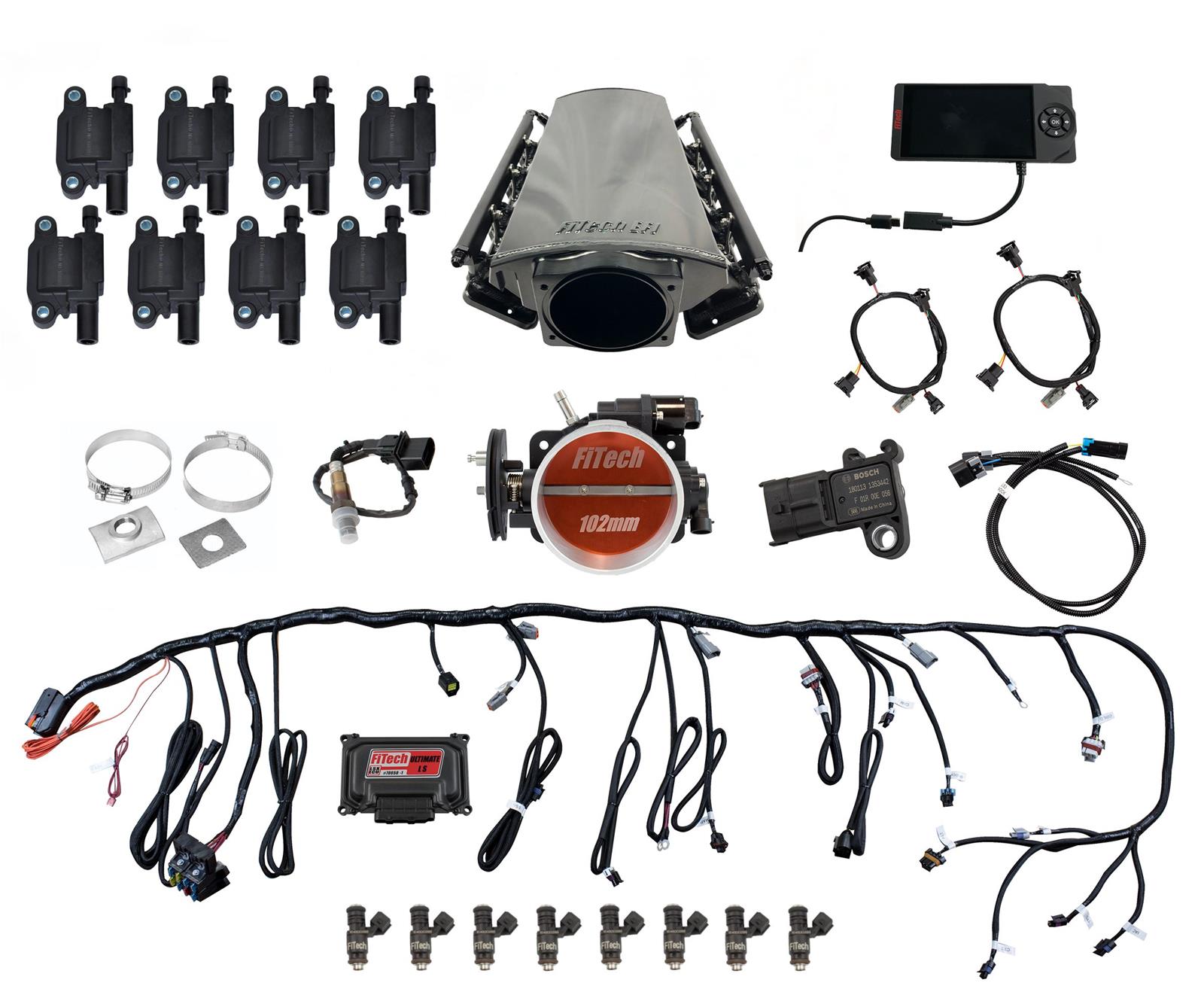 FiTech Ultimate LS EFI 750 HP Fuel Injection Systems 78013