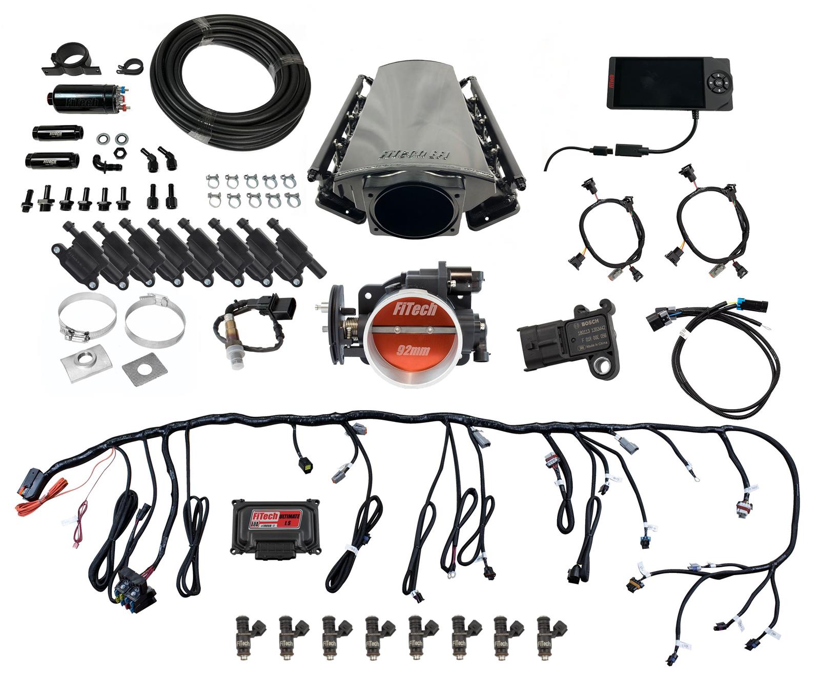 FiTech Ultimate LS EFI 500 HP Fuel Injection Systems 78111