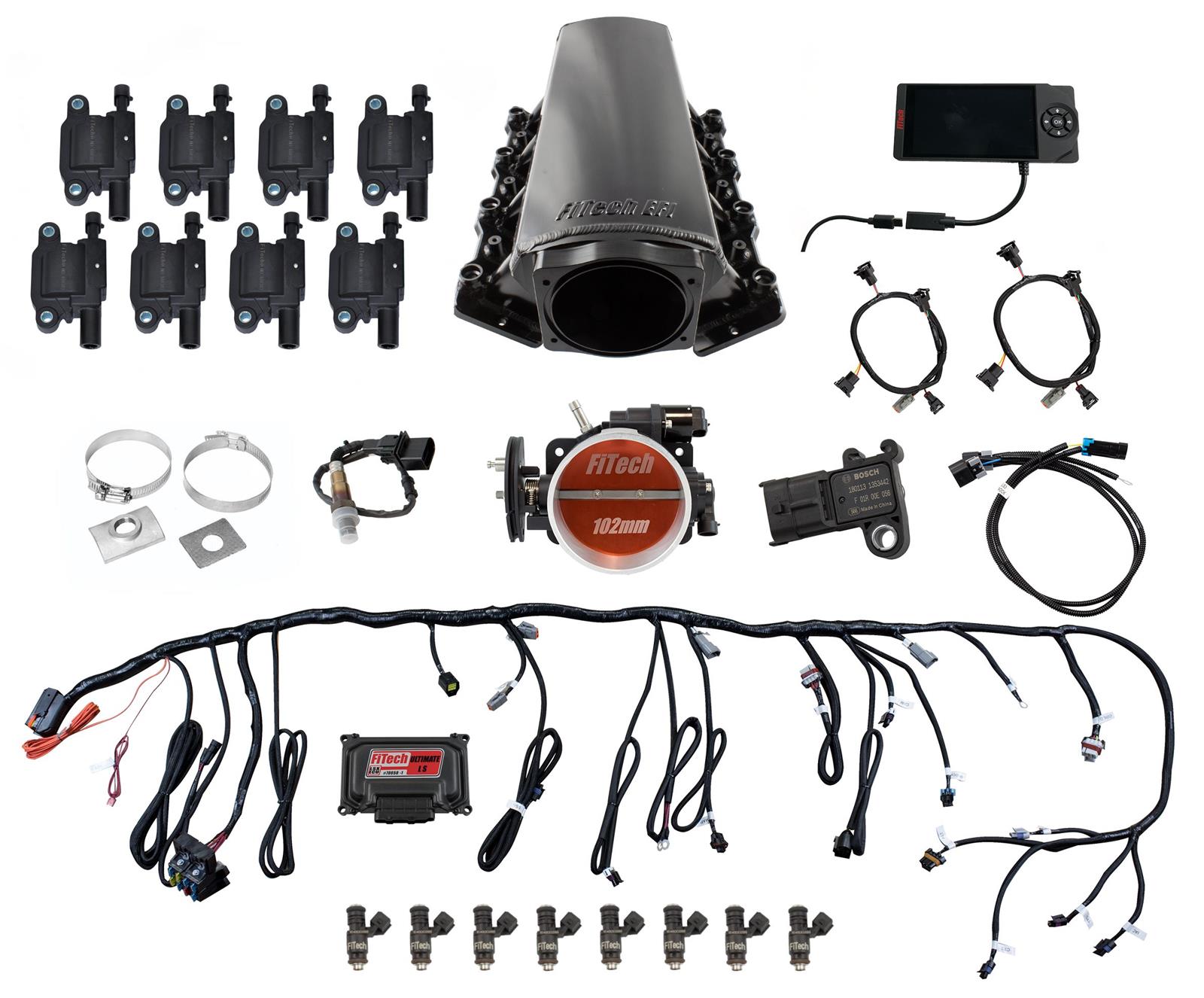 FiTech Ultimate LS EFI 750 HP Fuel Injection Systems 79008