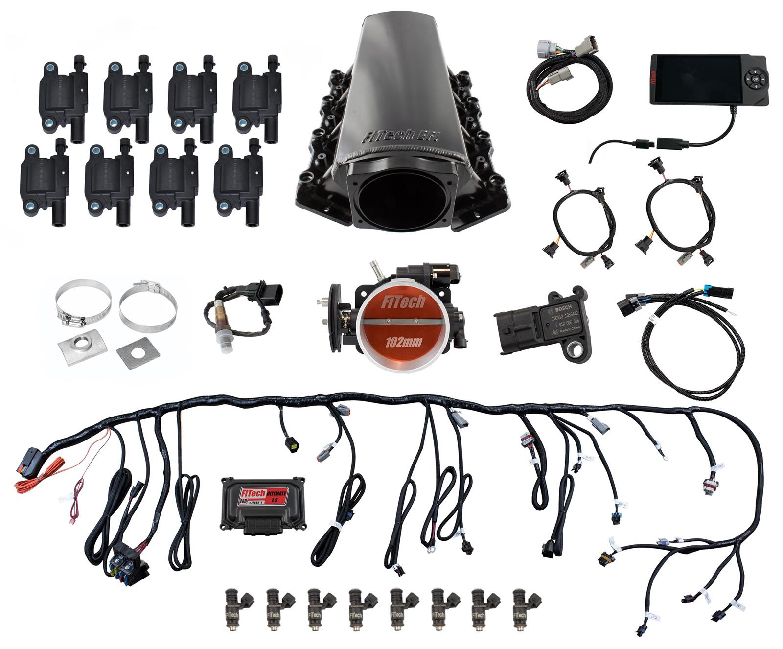 FiTech Ultimate LS EFI 750 HP Fuel Injection Systems 79009