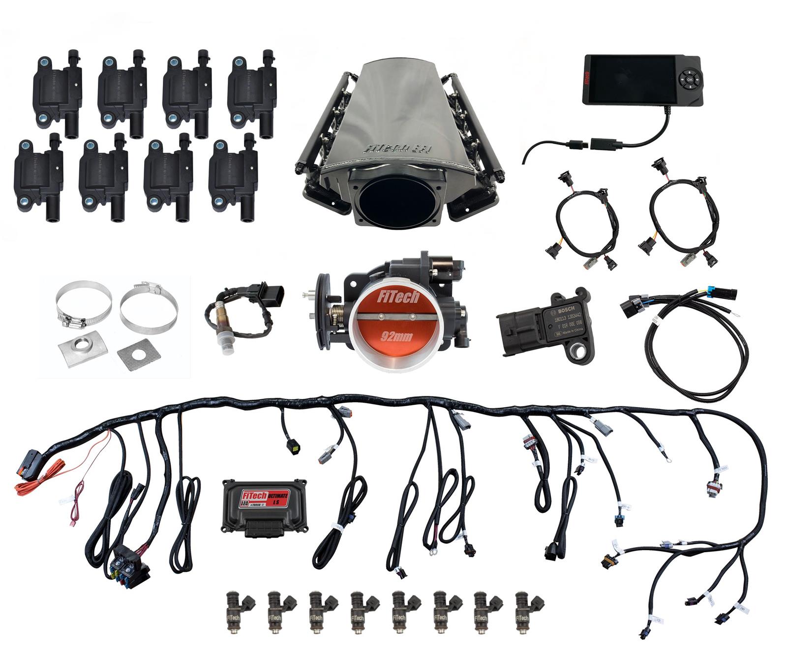 FiTech Ultimate LS EFI 500 HP Fuel Injection Systems 79011