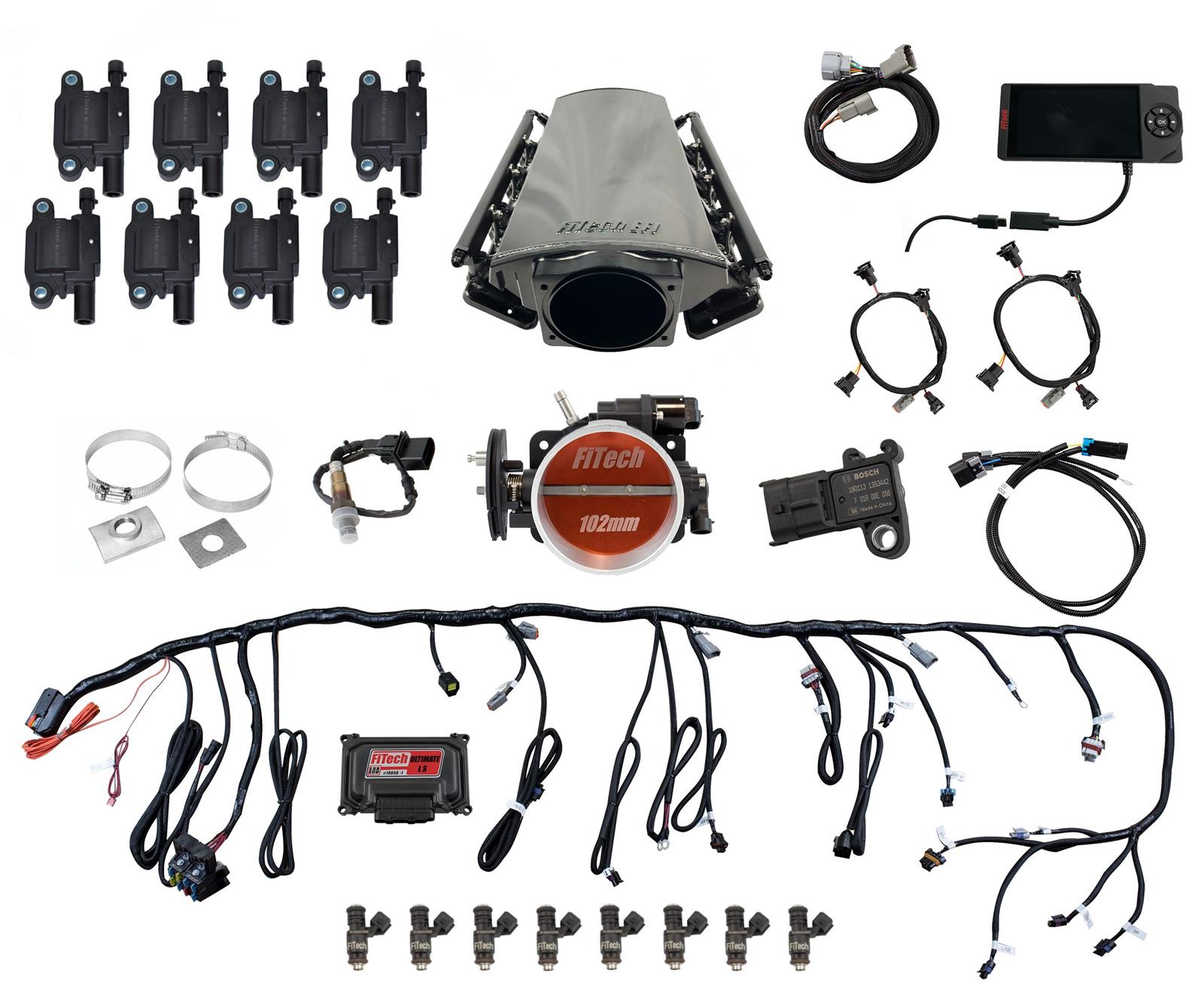 FiTech Ultimate LS EFI 750 HP Fuel Injection Systems 79014