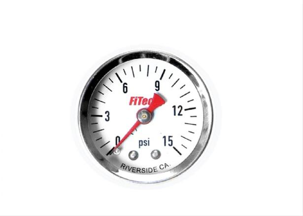 FiTech Analog Fuel Pressure Gauges 80116