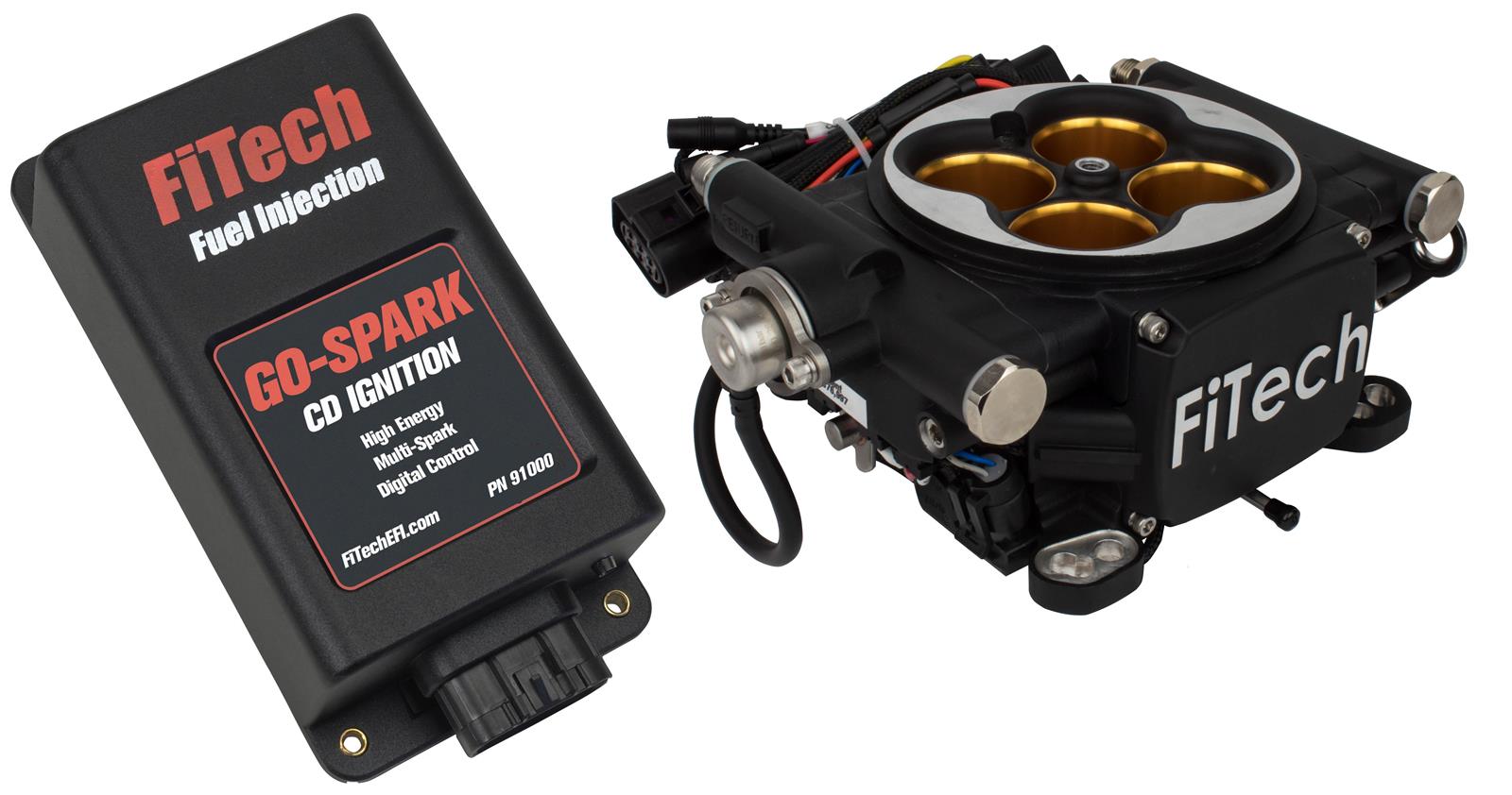 FiTech Go EFI 8 Power Adder Plus 1200 HP Fuel Injection Systems 93012