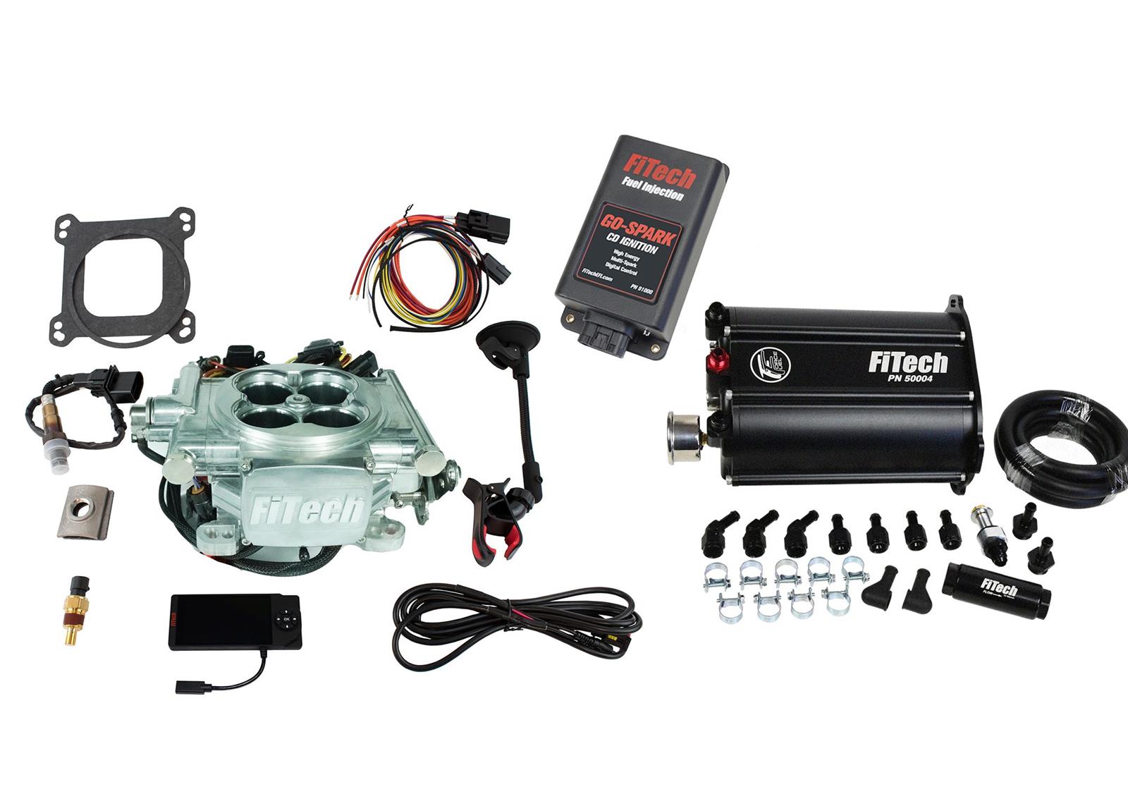 FiTech Go EFI 4 600 HP Fuel Injection Systems with Force Fuel Systems 93506