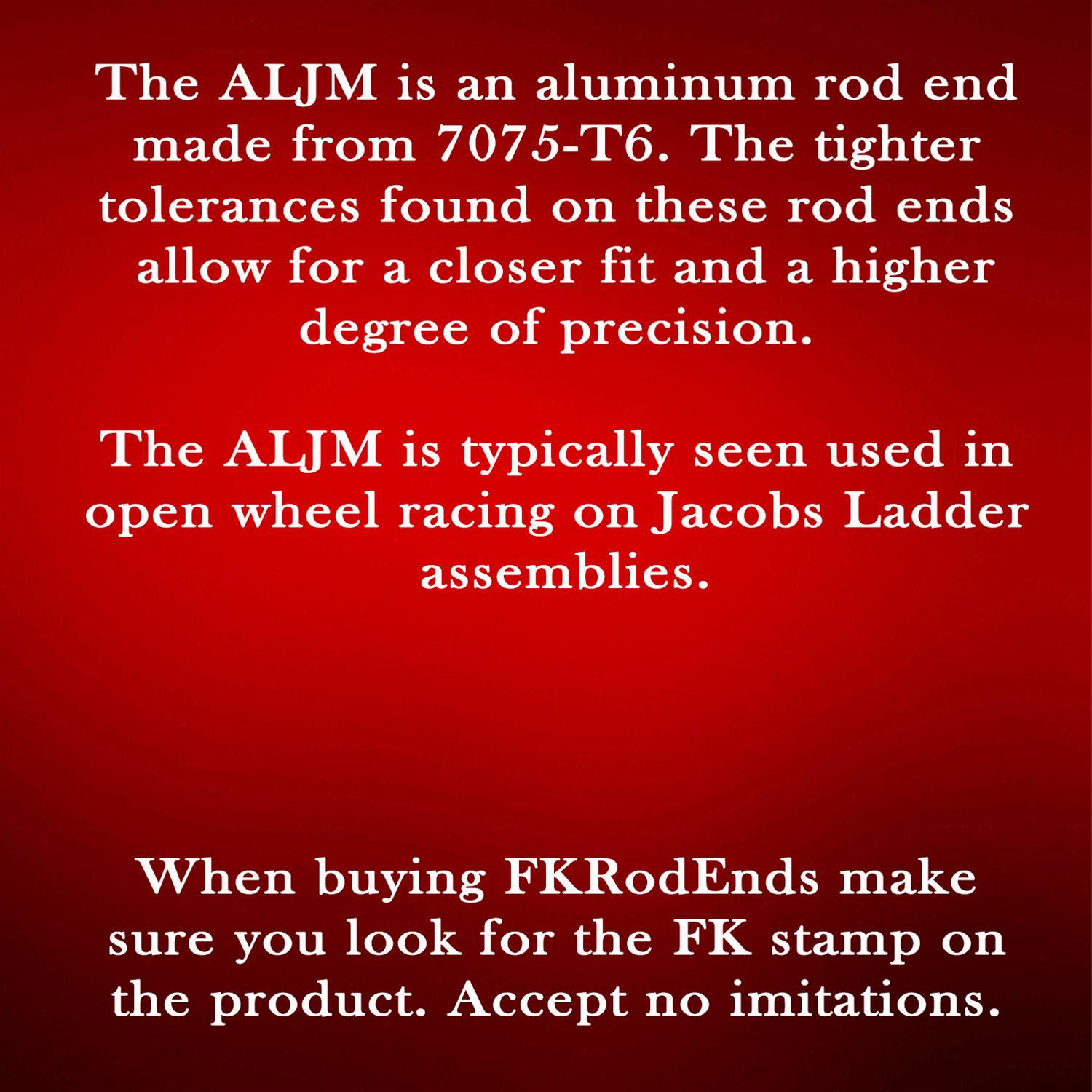 FK ALJM Series Rod Ends ALJML3