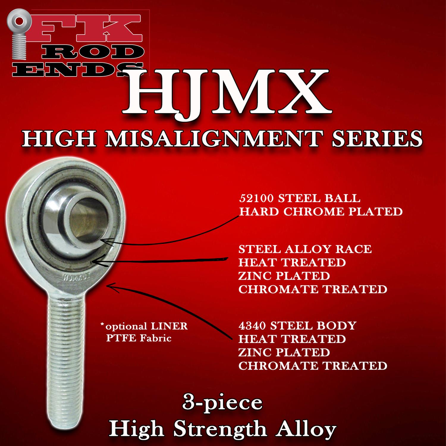 FK HRSMX-T/HIN-T Series Rod Ends HJMX10T
