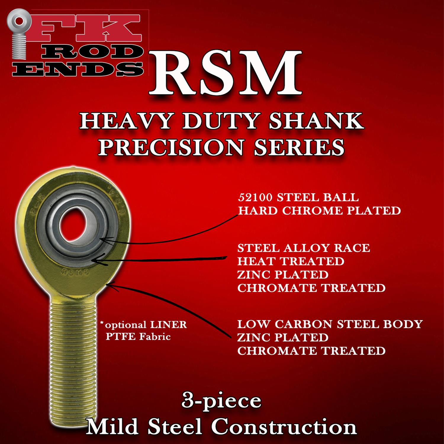 FK RSM Series Rod Ends RSM6
