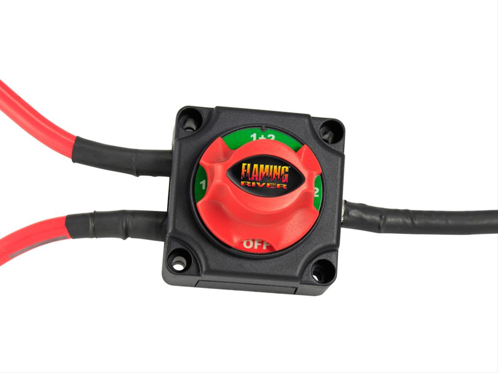 Flaming River Dual Battery Disconnect Switches FR1050