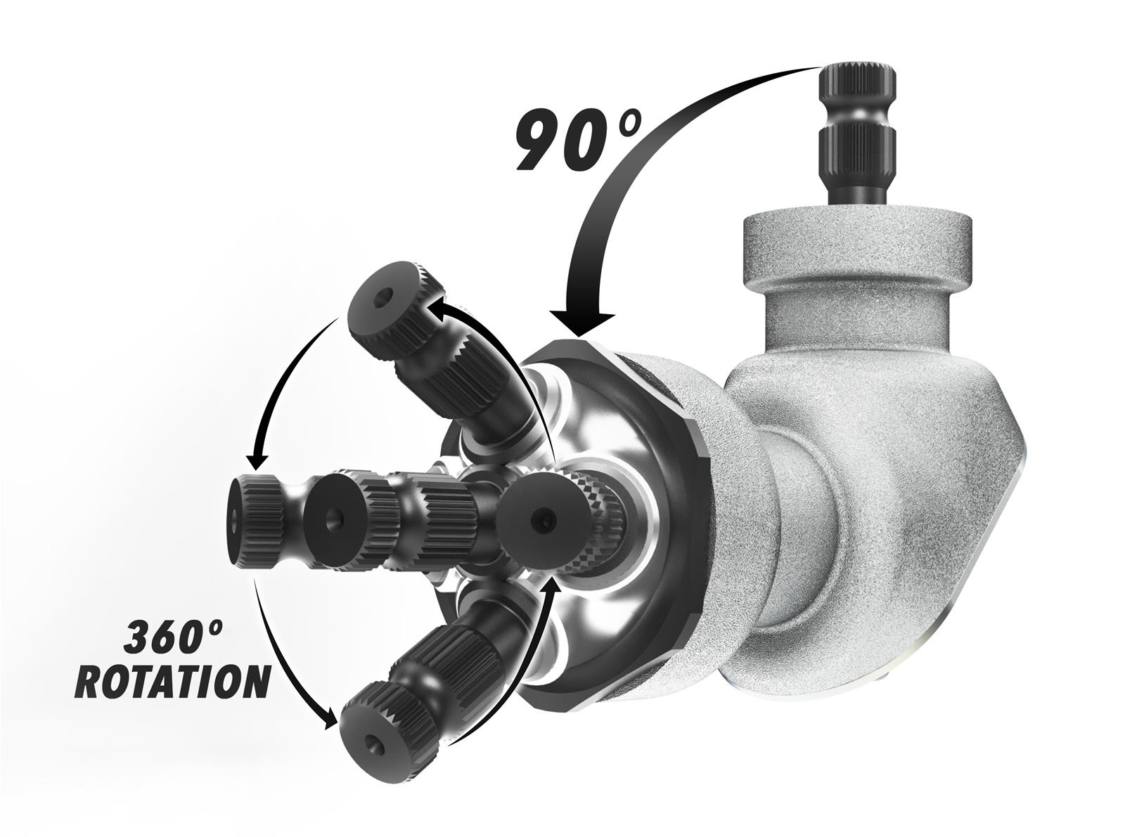Flaming River VDOG Variable Angle Gears FR20303BK