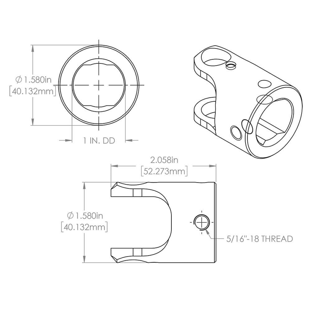 Flaming River Steering U-Joints, Couplers and Rag Joints FR2754DDPL