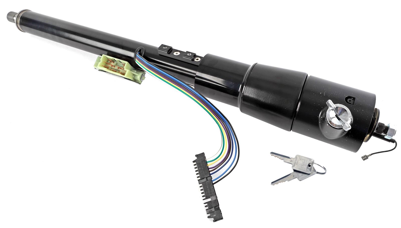 Flaming River Tilt Floor Shift Steering Columns FR30019BK