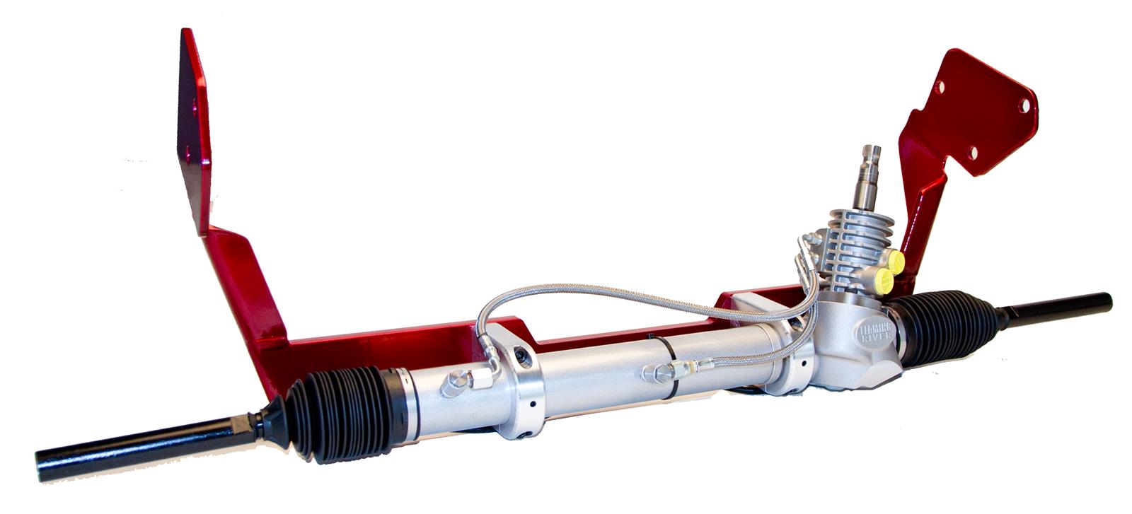 Flaming River 1955-56 Chevy Power Rack and Pinion Cradle Kits FR309KTPWINPL