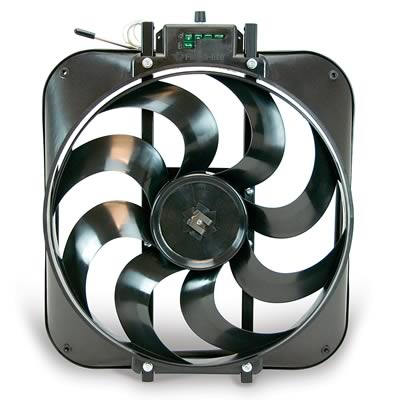 Flex-A-Lite Black Magic S-Blade Electric Fans 160
