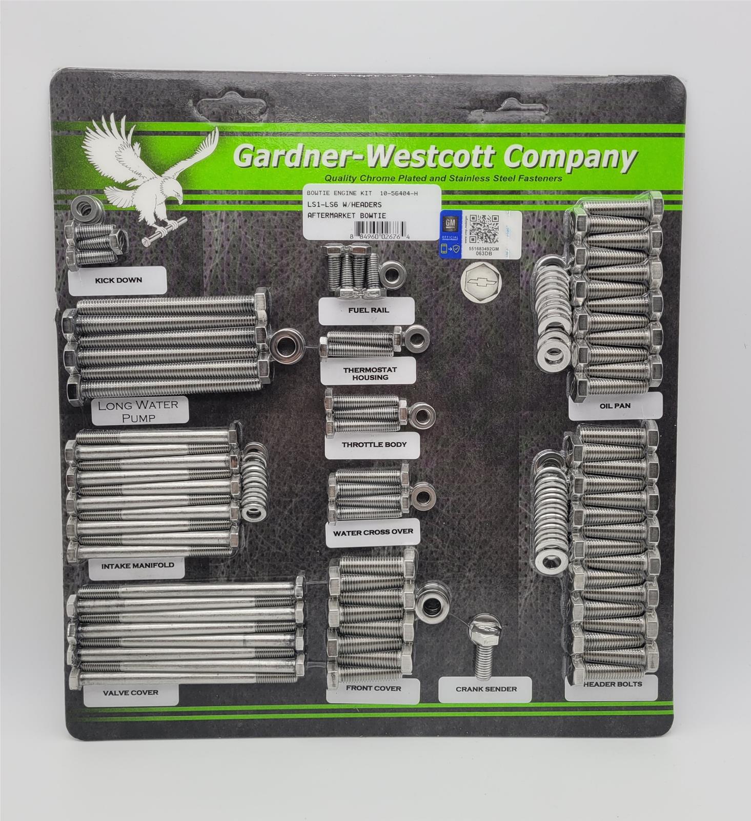 Gardner-Westcott Engine Dress Up Bolt Kits 10-56404-H
