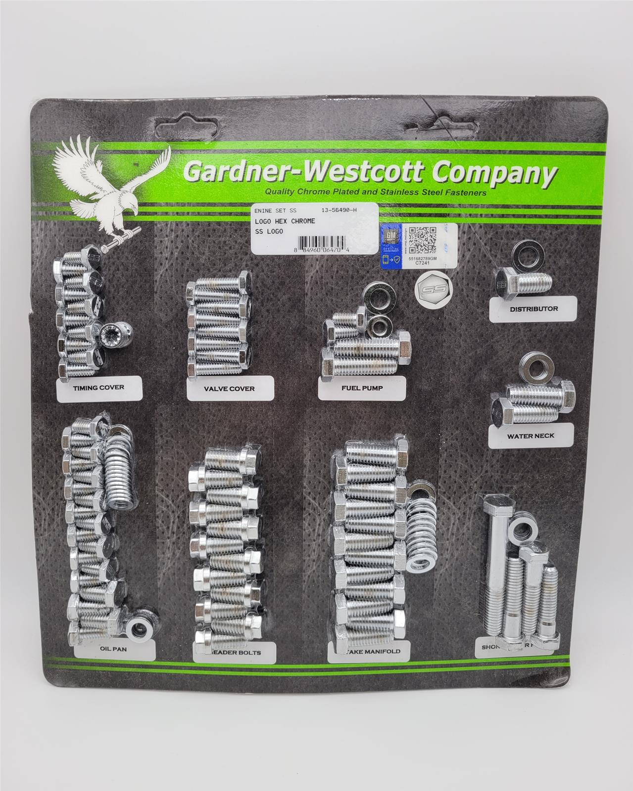 Gardner-Westcott Engine Dress Up Bolt Kits 13-56490-H