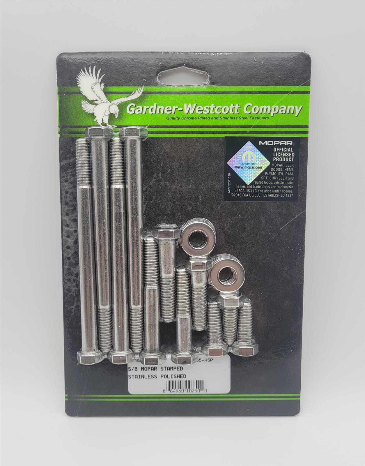 Gardner-Westcott Company Water Pump Fasteners 23-56305-HSP