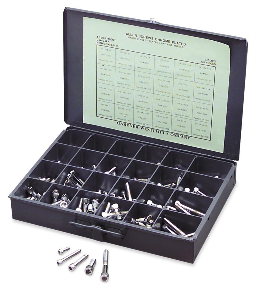Gardner-Westcott Company Fastener Hardware Assortments 24-CAP