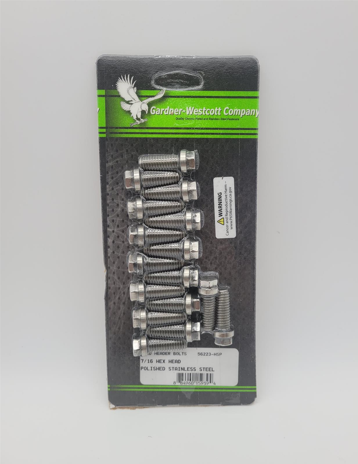 Gardner-Westcott Company Header Fasteners 56223-HSP