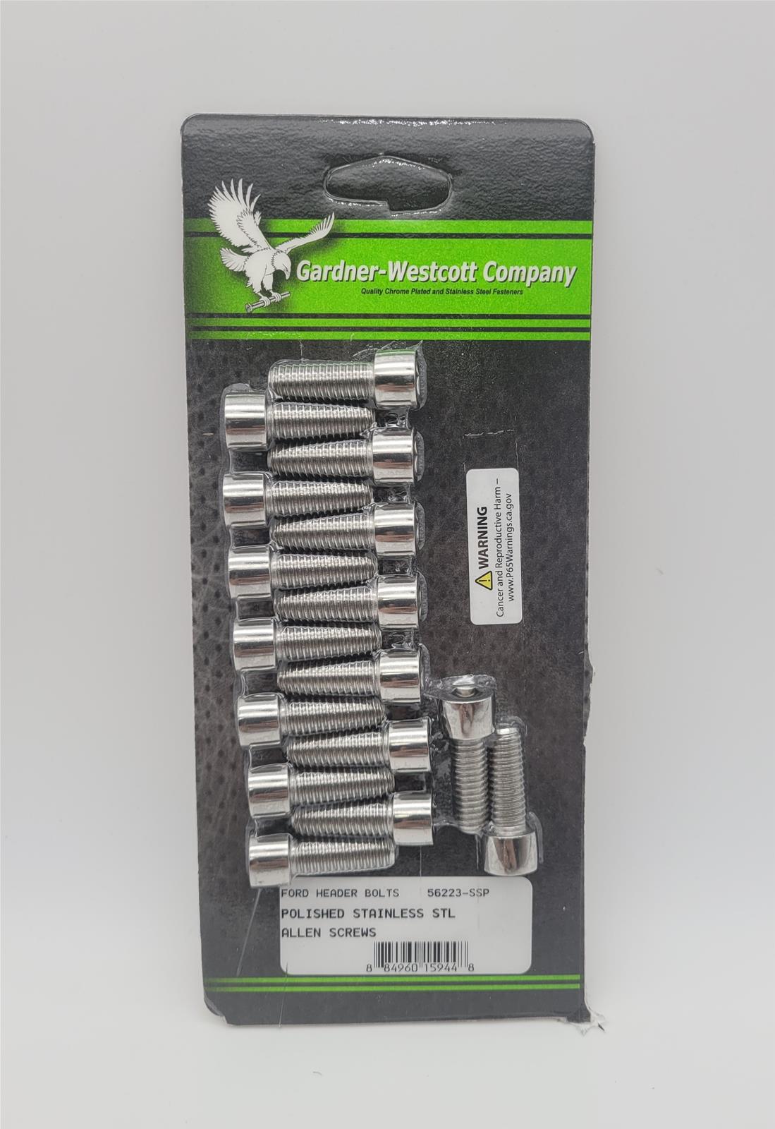 Gardner-Westcott Company Header Fasteners 56223-SSP