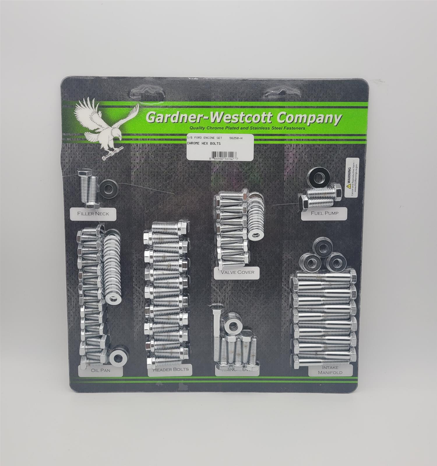 Gardner-Westcott Engine Dress Up Bolt Kits 56250-H