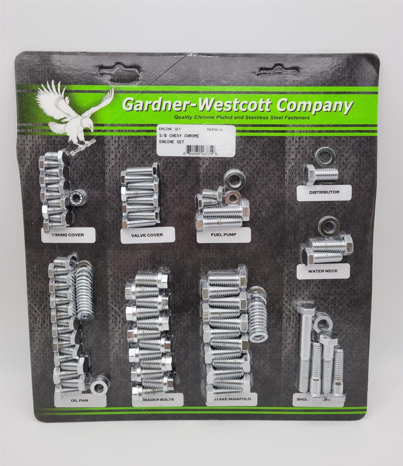Gardner-Westcott Engine Dress Up Bolt Kits 56490-H